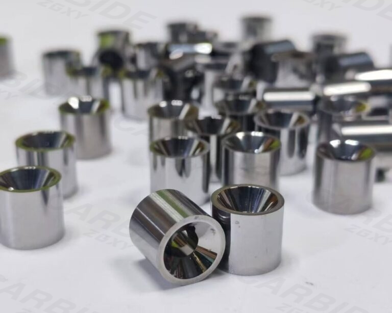 application of tungsten carbide nozzles